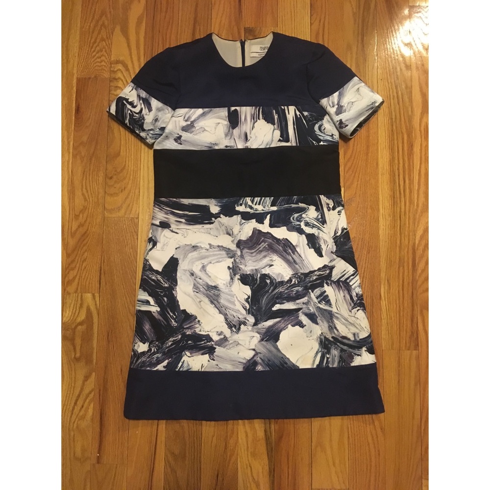Prabal Gurung printed a line mini dress
